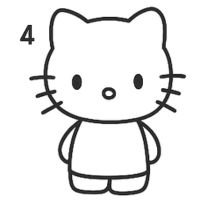 Hello Kitty Drawing