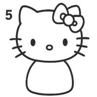 Hello Kitty Drawing