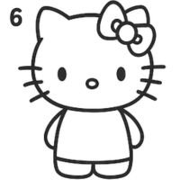 Hello Kitty Drawing