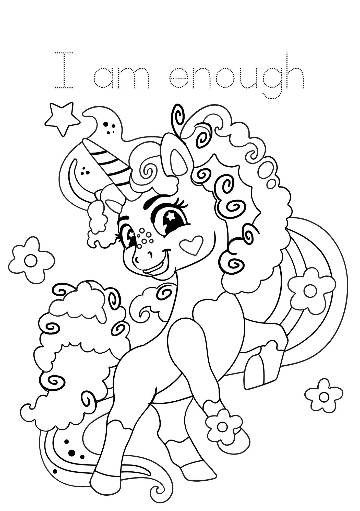adult unicorn coloring pages printable