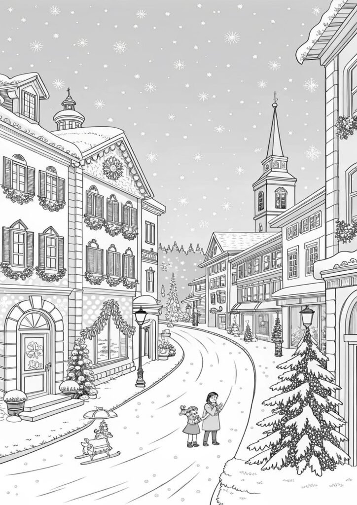 coloring pages christmas