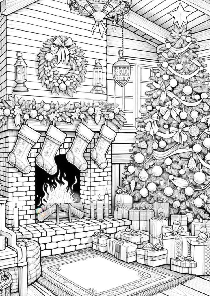 christmas coloring pages