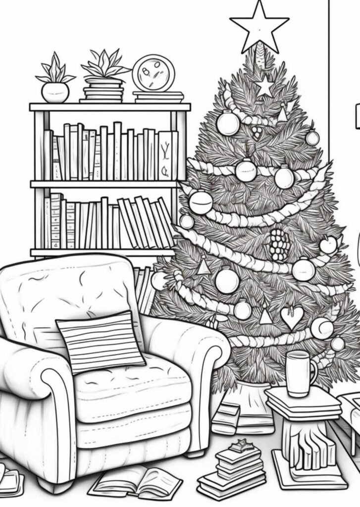 christmas coloring pages