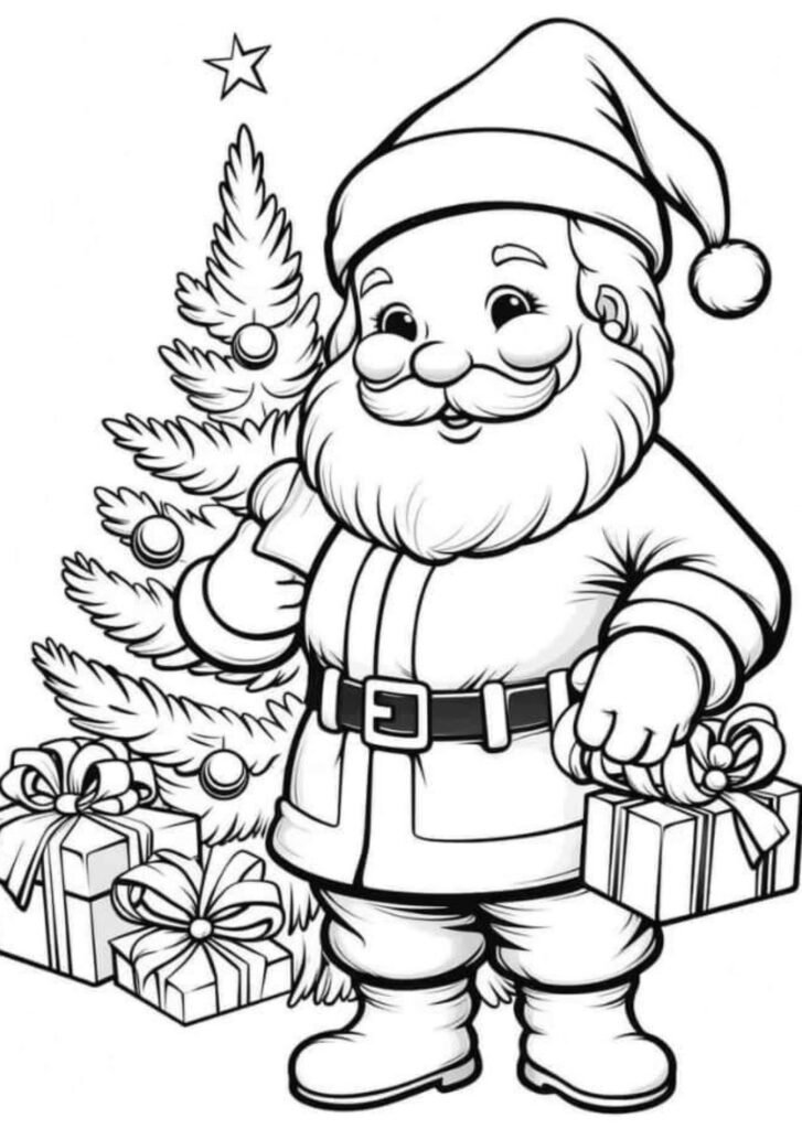 christmas coloring pages