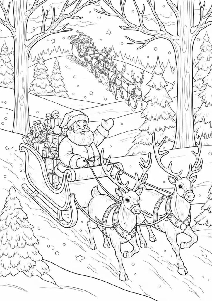 christmas coloring pages