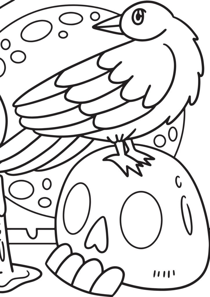 disney halloween printable coloring pages