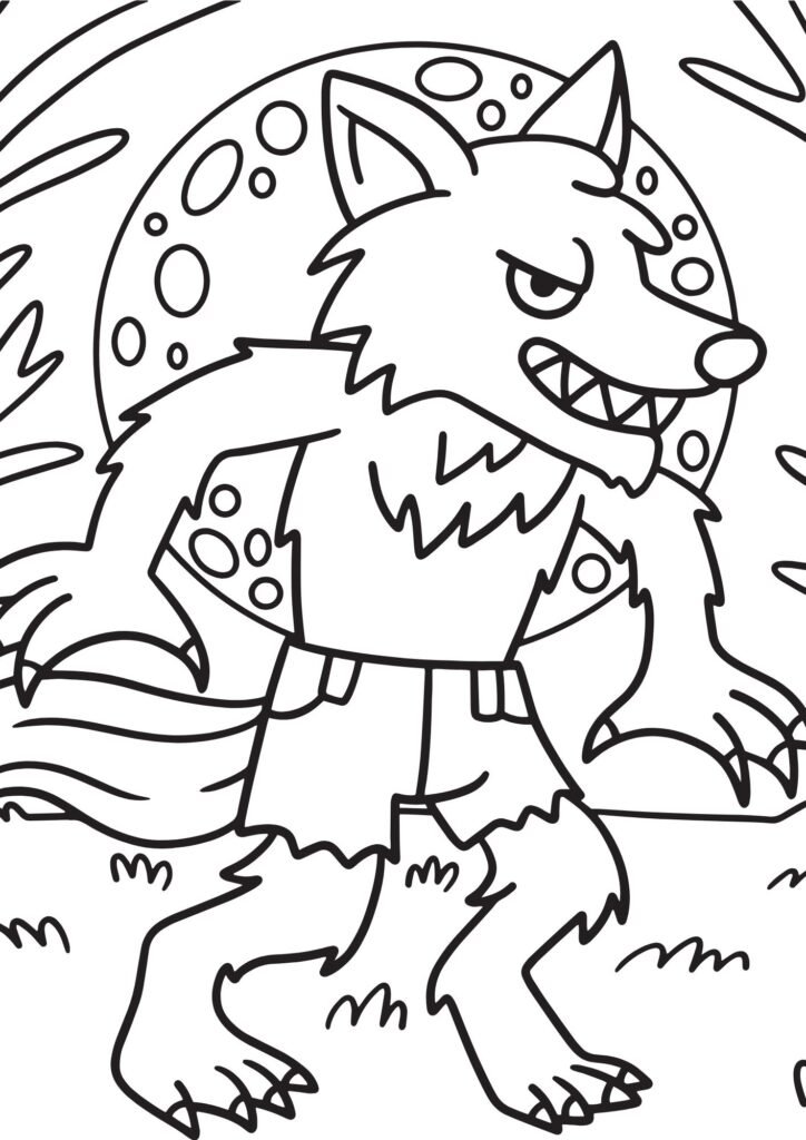 halloween animal coloring pages printable