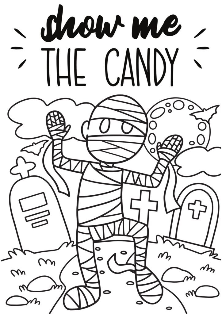 halloween cat coloring pages printable