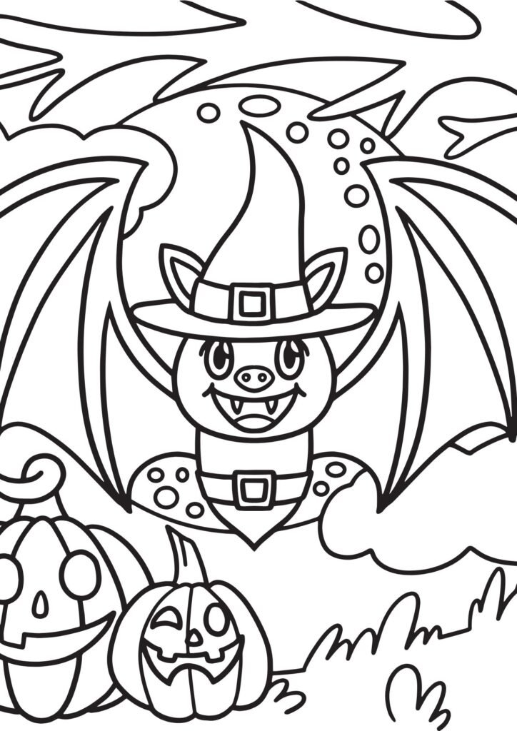 Halloween Printable Coloring Pages