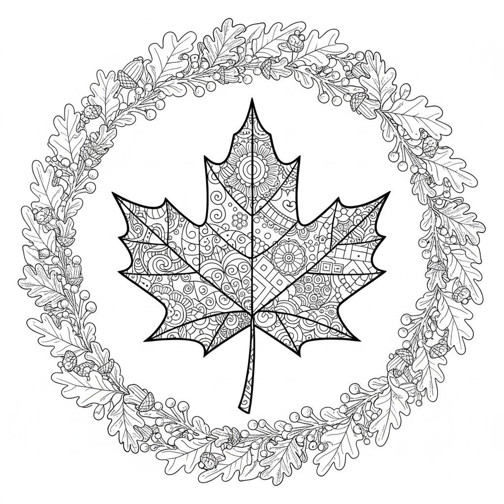 large leaf templates