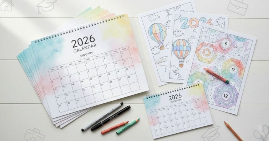 2026 calendar printable