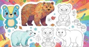 Bear Coloring Pages
