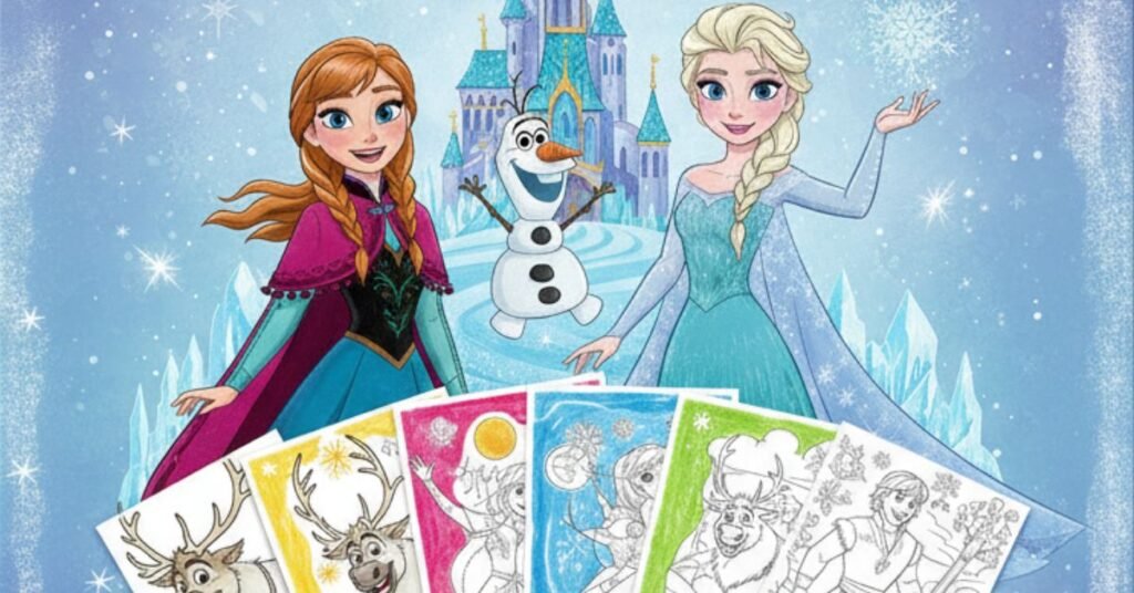 Frozen Coloring Pages
