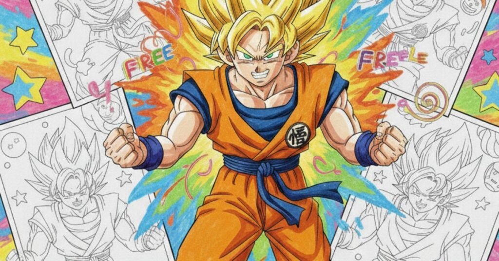 Goku Coloring Pages