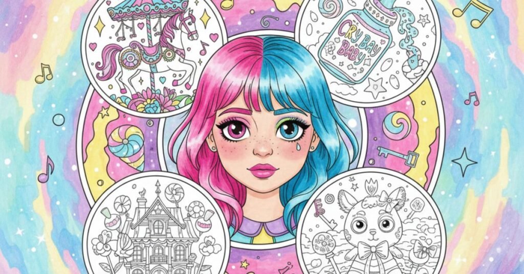 Melanie Martinez Coloring Pages