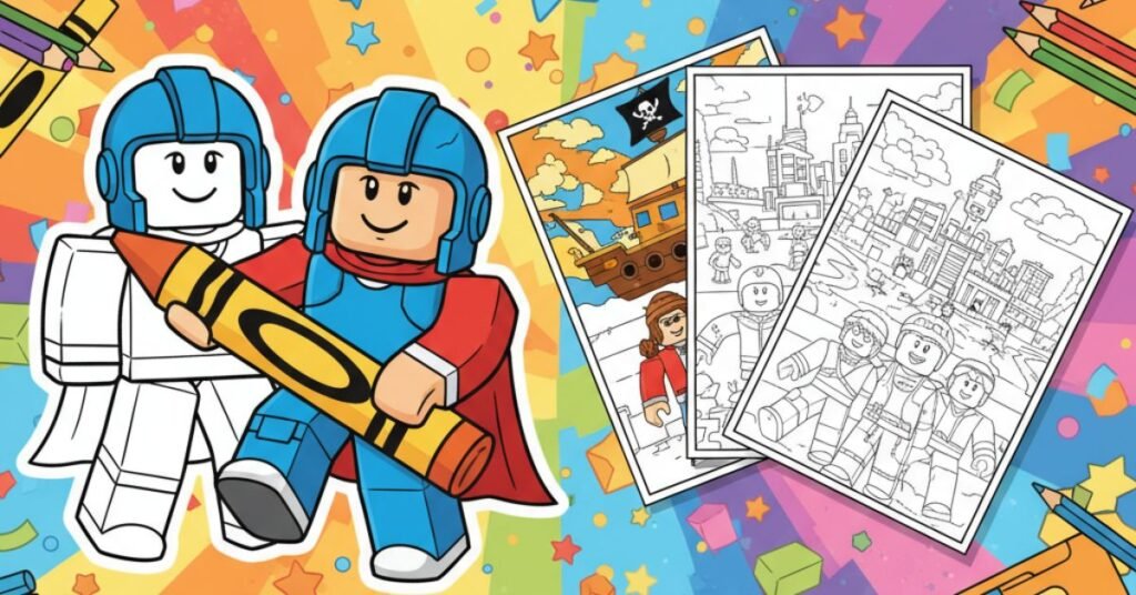 Roblox Coloring Pages