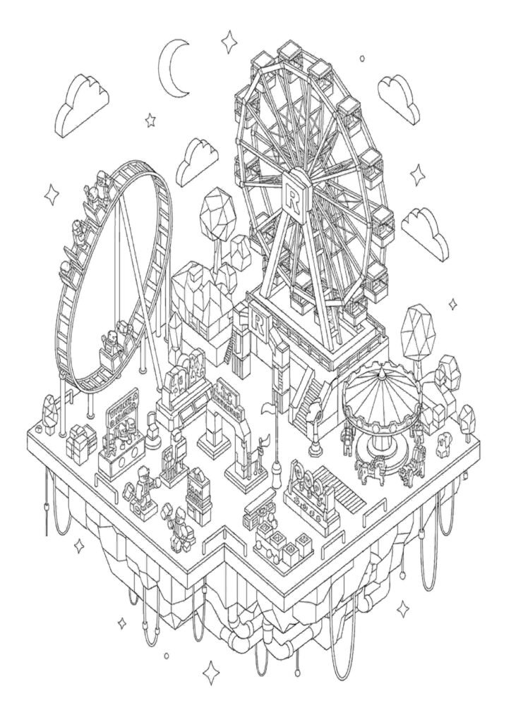 Roblox Coloring Pages to download