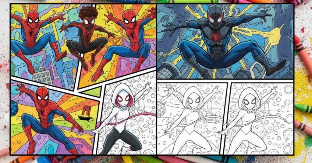 Spiderman Coloring Pages