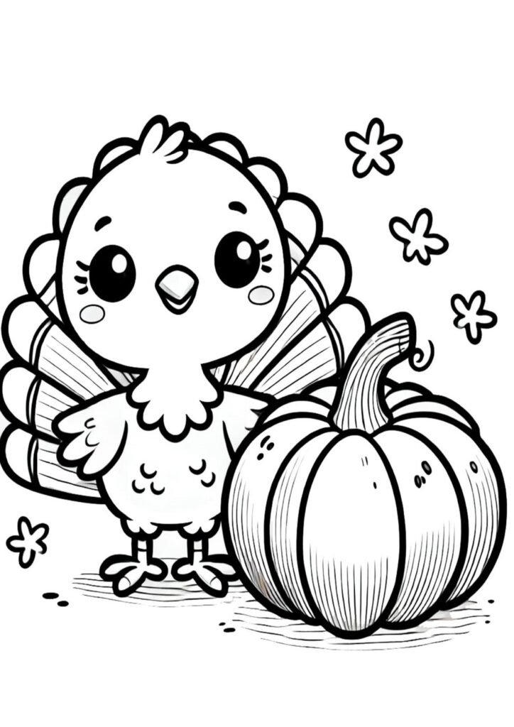 Thanksgiving coloring pages