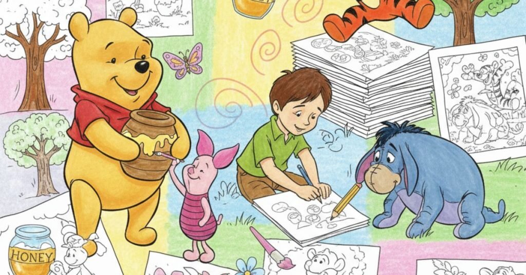 Winnie the Pooh Coloring Pages