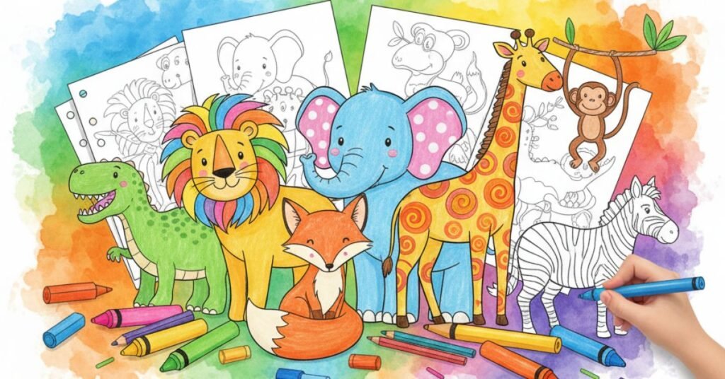 animal coloring pages