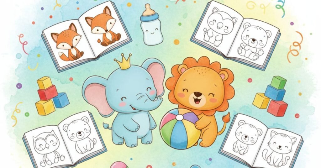 baby coloring pages