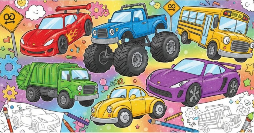 cars coloring pages