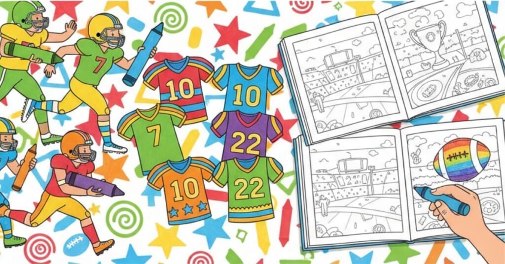 football coloring pages
