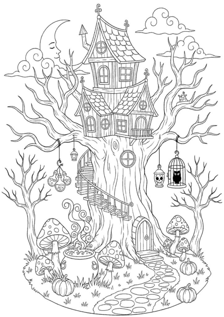 free wicked coloring pages for kids