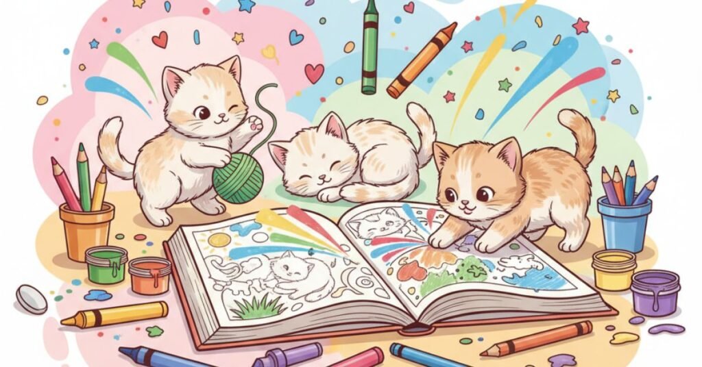 kitten coloring pages