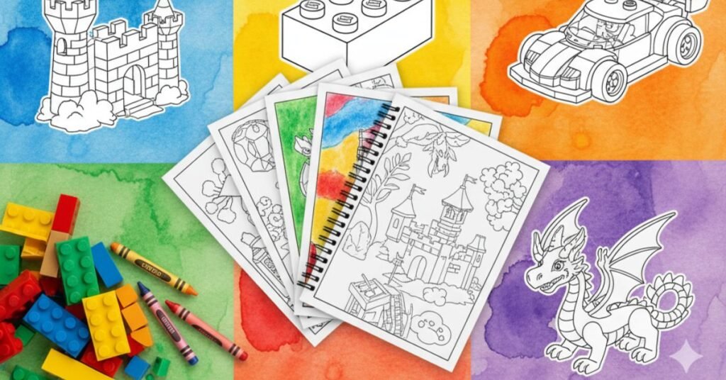 lego coloring pages