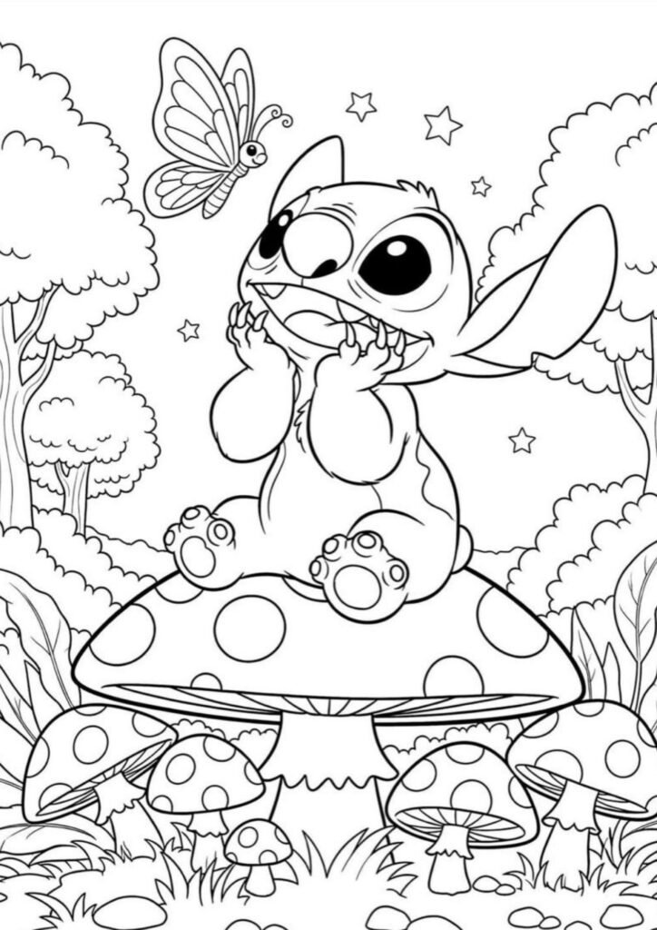 lilo and stitch coloring pages