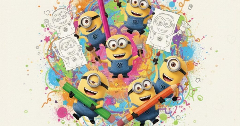minion coloring pages
