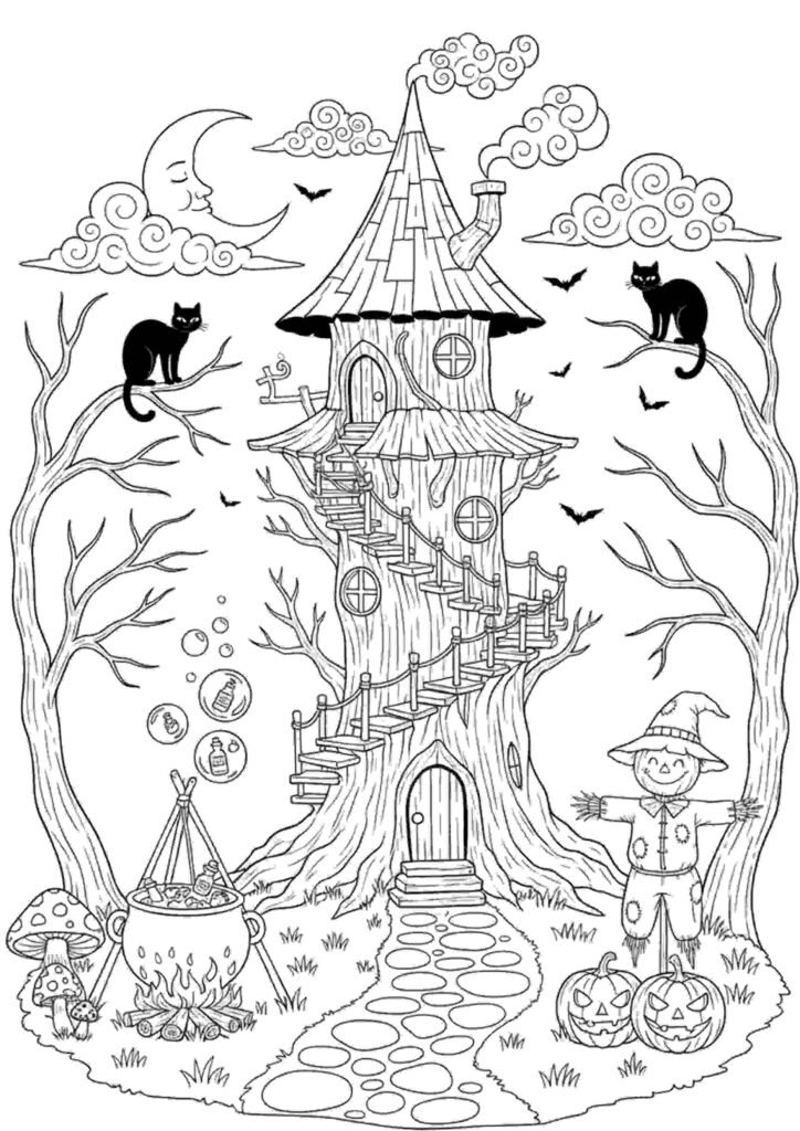 wicked coloring pages