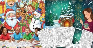 December Coloring Pages