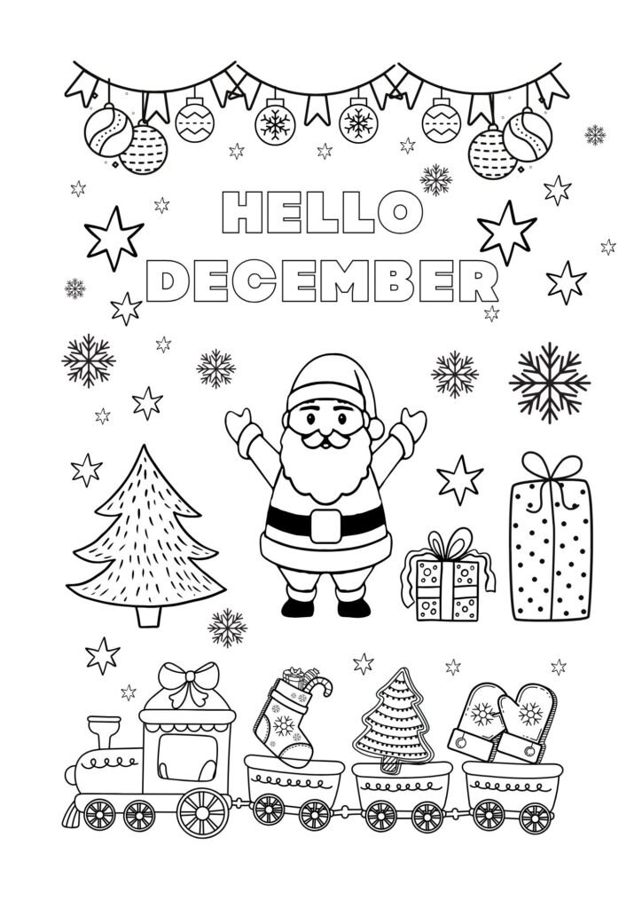 December Coloring Pages
christmas coloring pages