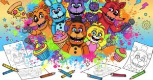 FNAF Coloring Pages