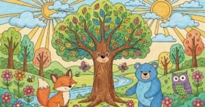 Forest Coloring Pages