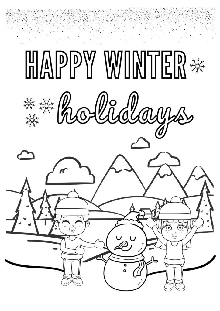 December Coloring Pages
christmas coloring pages