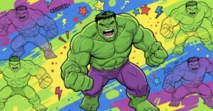 Hulk Colouring Pages
