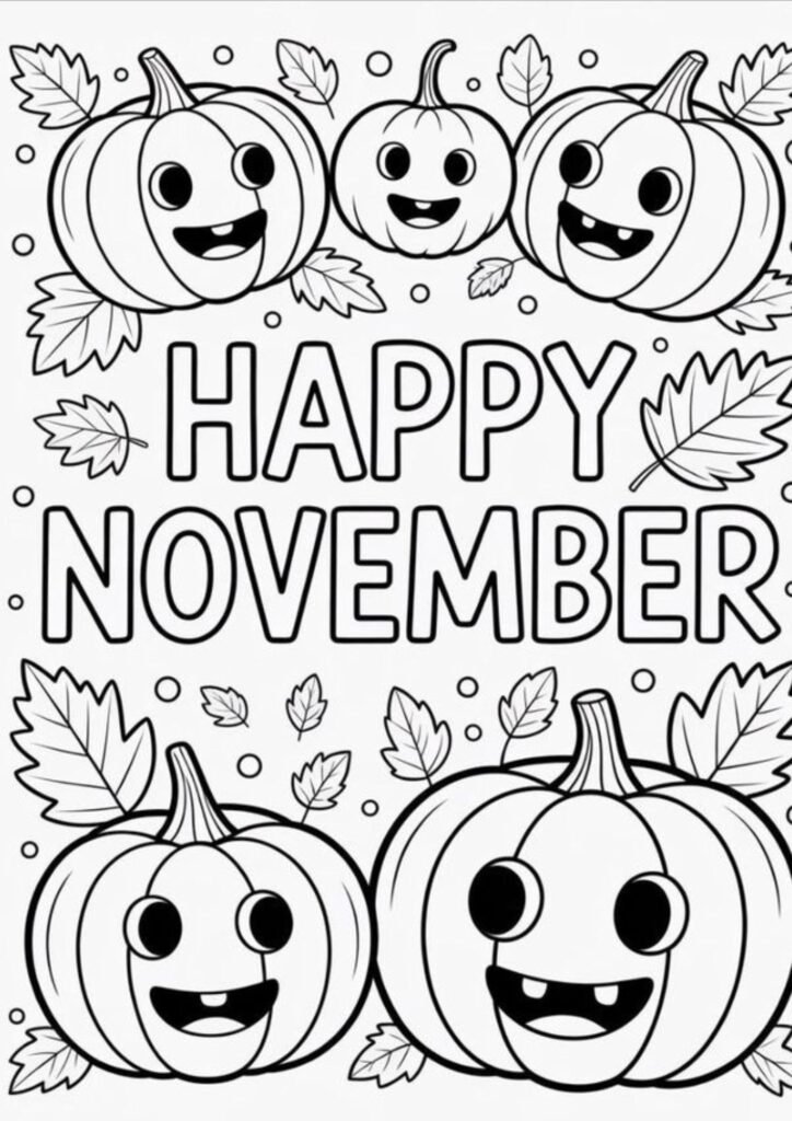 free printable coloring pages of fall