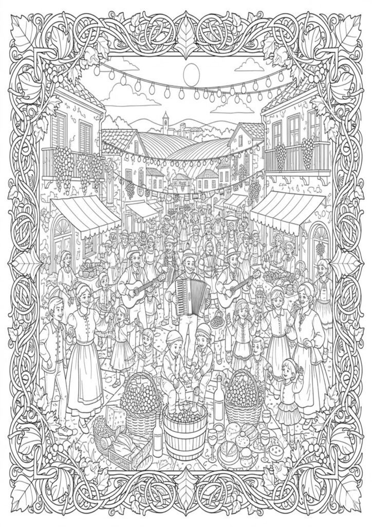 Free printable holiday and seasonal coloring pages