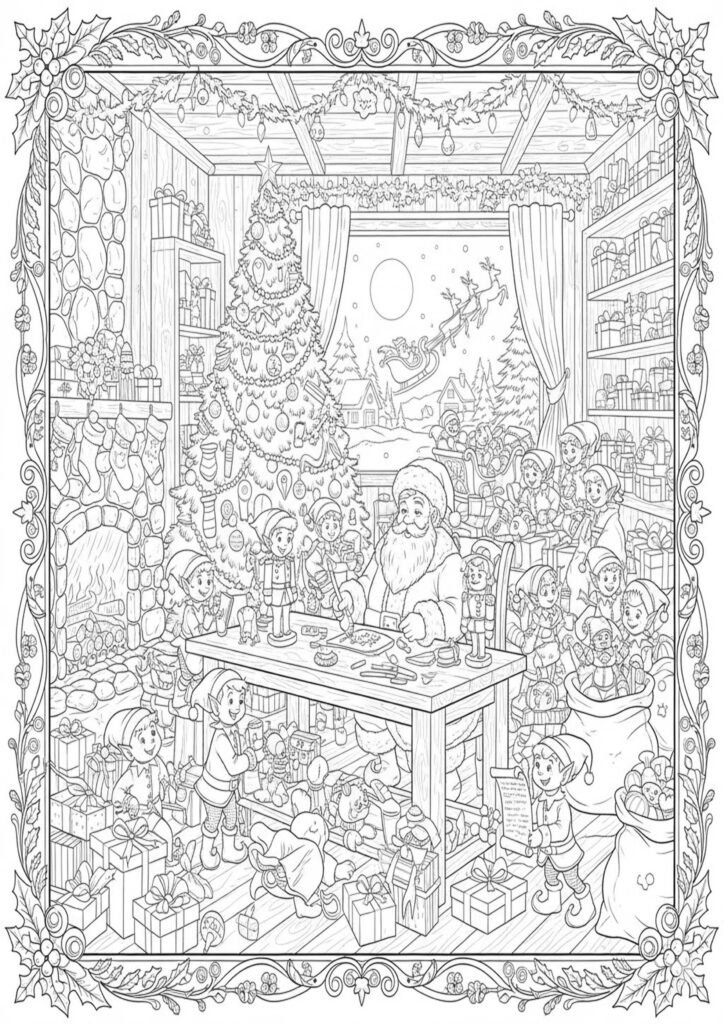 Holiday and seasonal coloring pages printable for kids