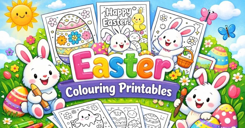 Easter Colouring Printables