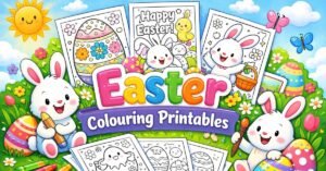 Easter Colouring Printables